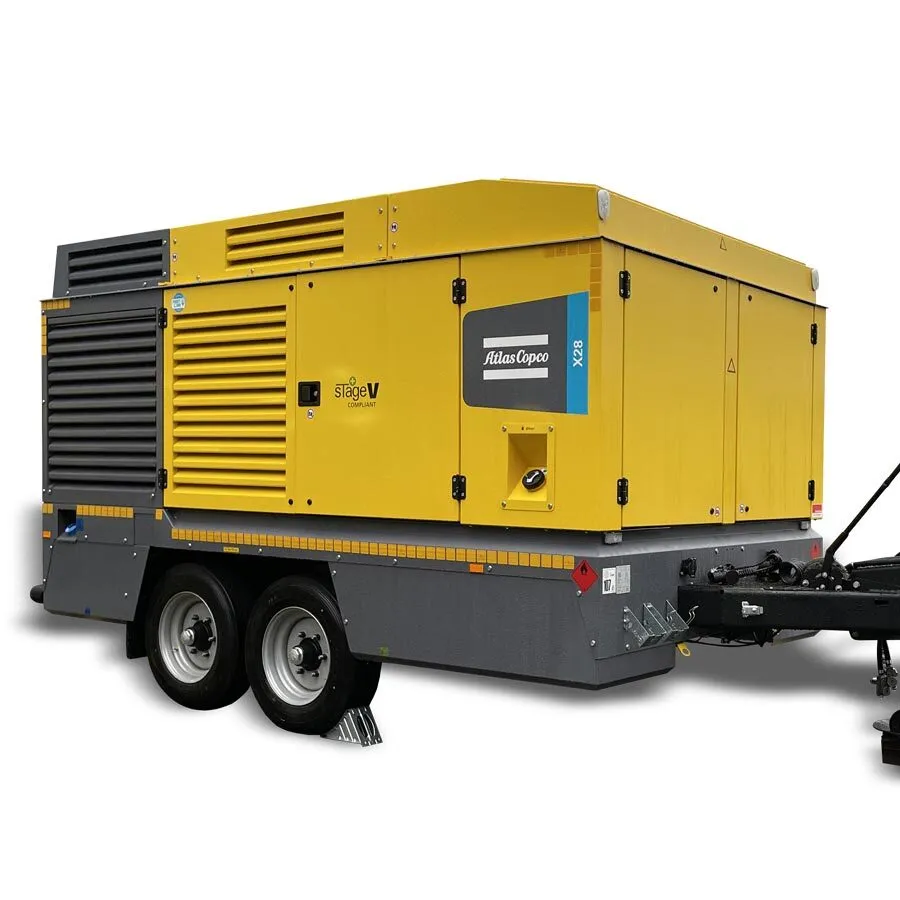 DrillAir X28 Sd/A, Compresseur diesel Atlas Copco – 16 à 30 bar – 29 à 33.9 m³/min (PACE)