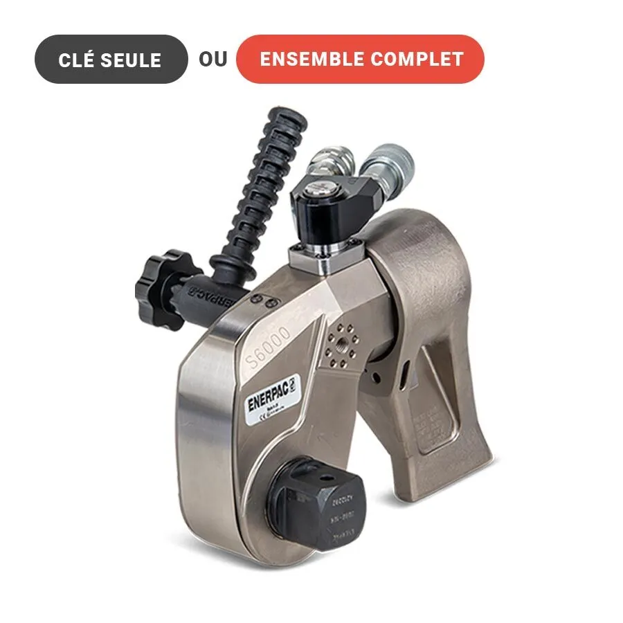 S6000, Clé dynamométrique hydraulique Enerpac 1"1/2 – 814 à 8’144 Nm