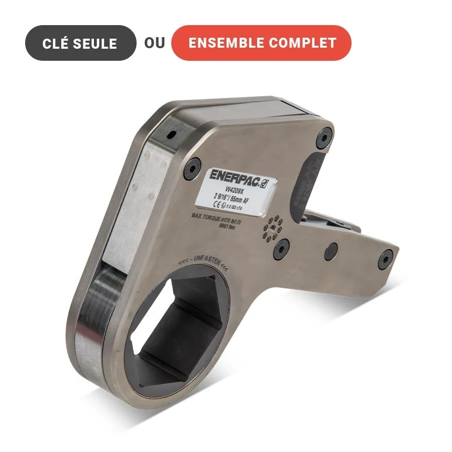 W4209, Clé hydraulique hexagonale Enerpac 65 mm – 543 à 5’424 Nm