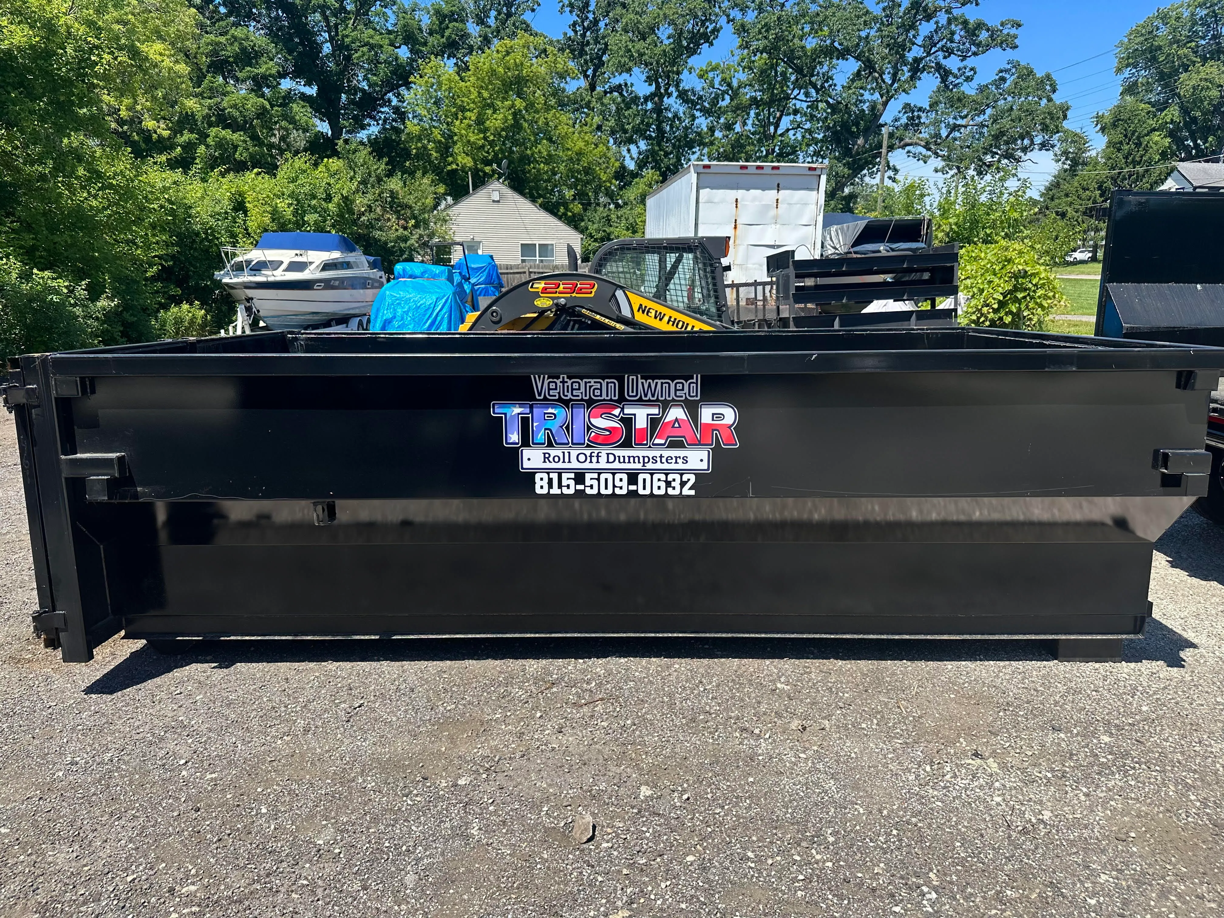 15 Yard Roll Off Dumpster