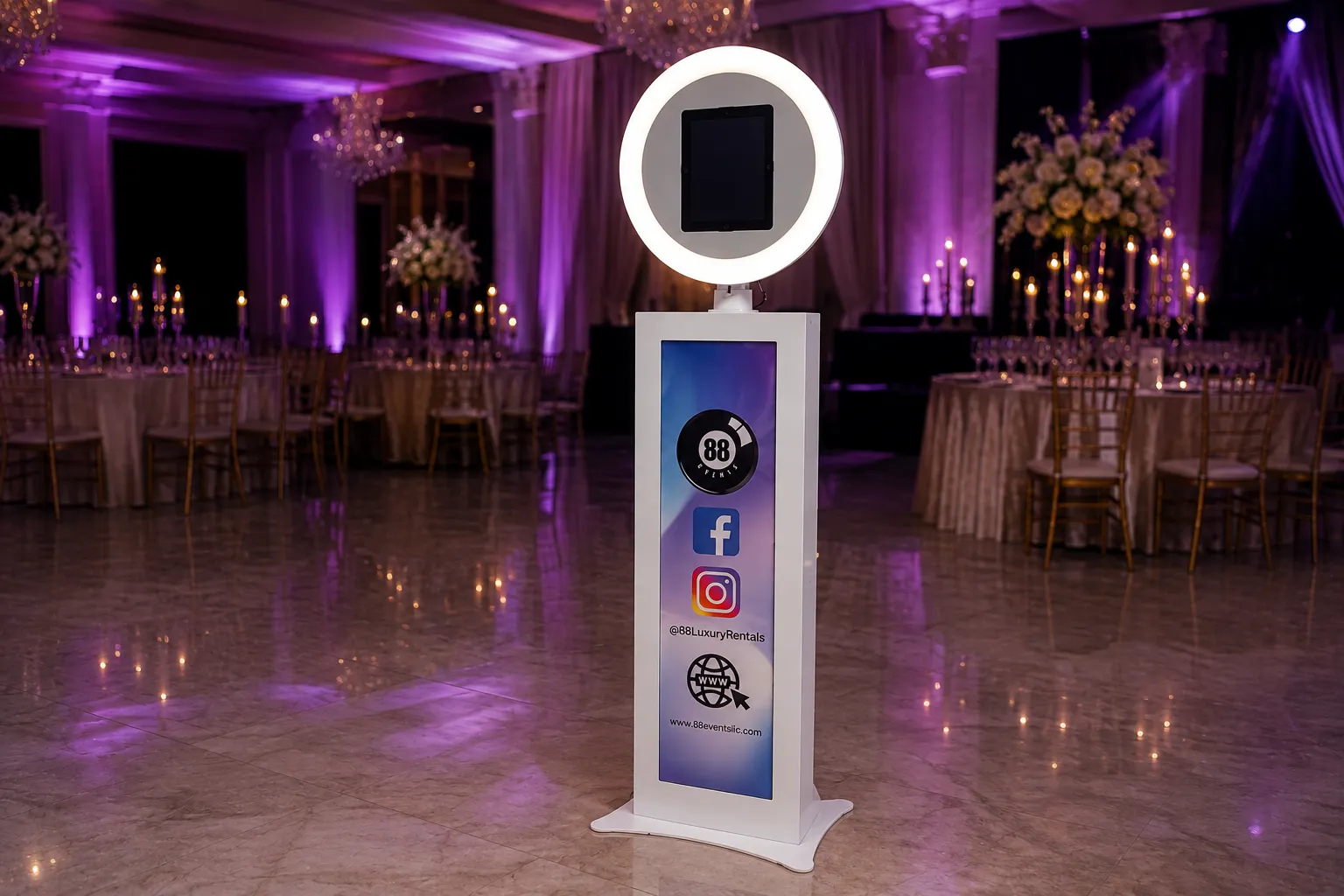 STANDING PHOTO BOOTH | DROP-OFF SERVICE