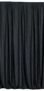 Black Backdrop 5 FT X 10 FT