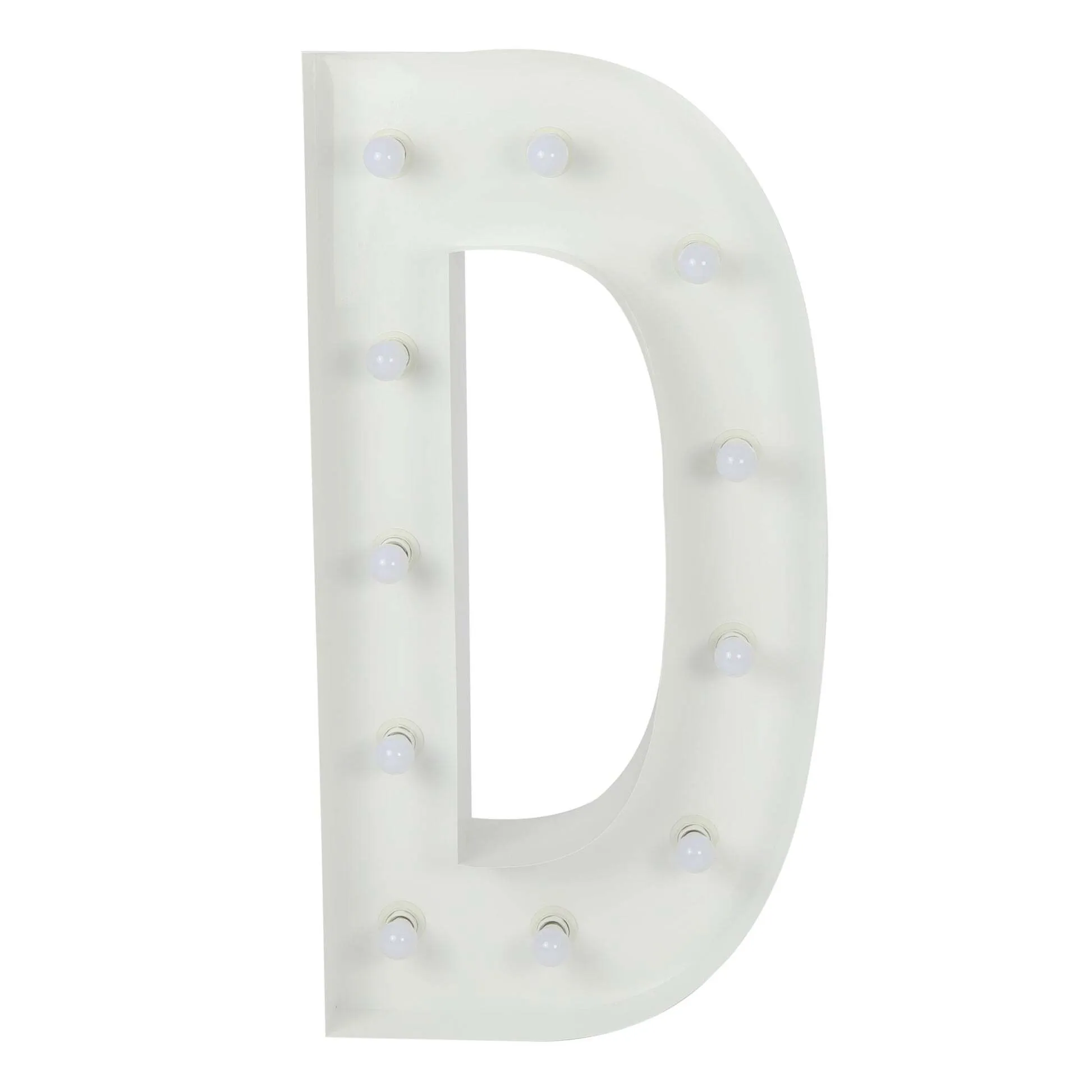 Marquee Letter - D