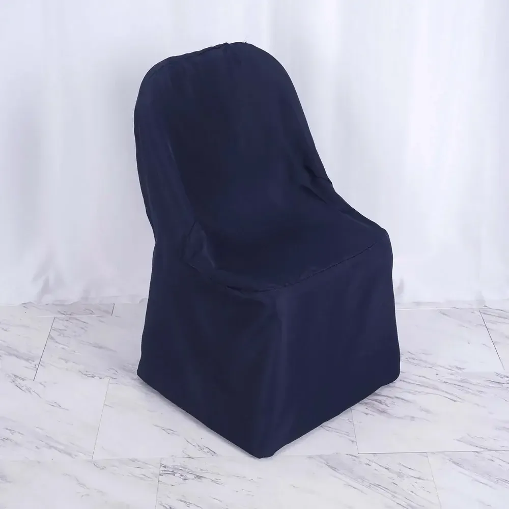 Chair Cover Poly - Navy Blue