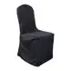 Black Chair Cover Poly 
