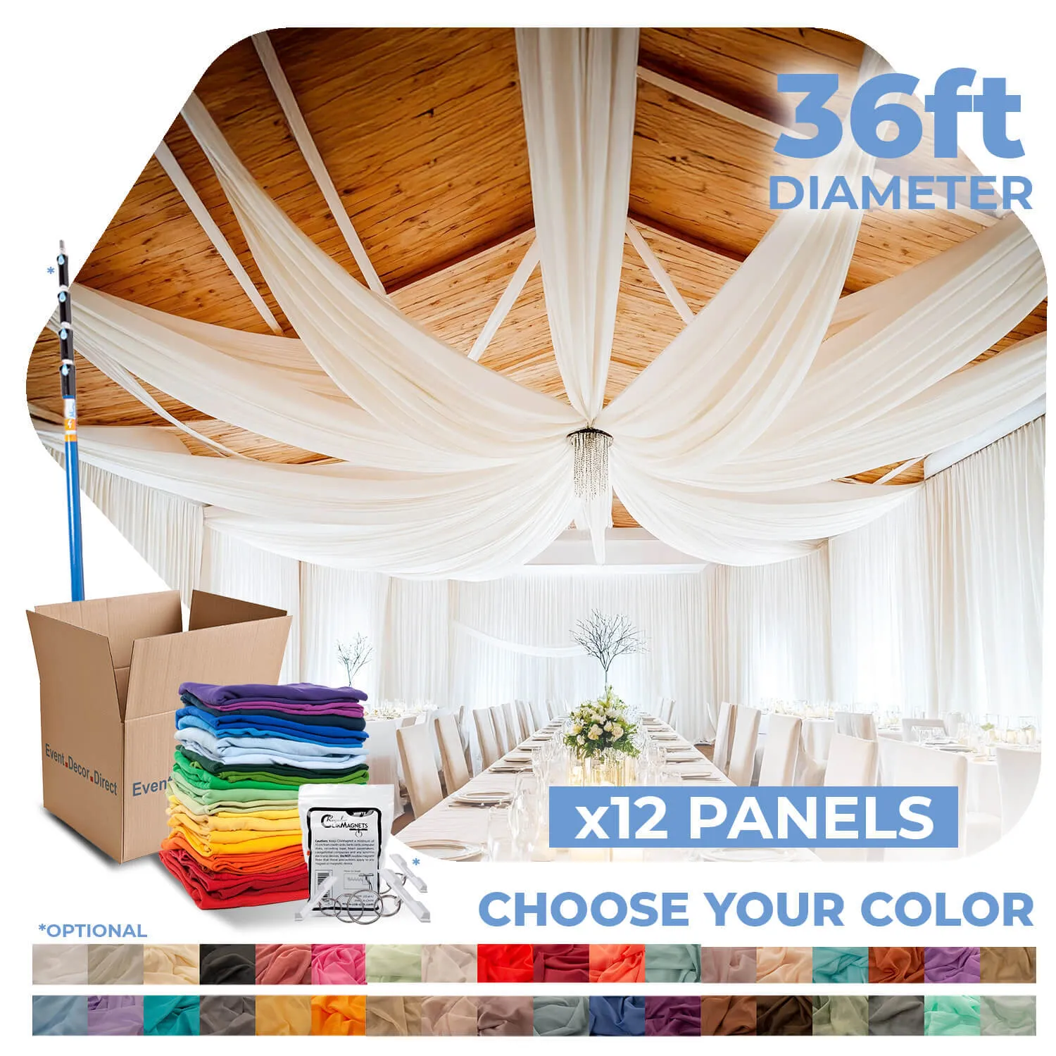 Prefabricated Fabric Ceilings
