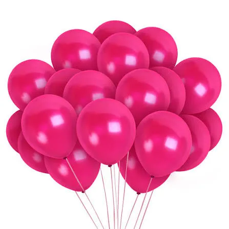 Dark pink Balloons packet