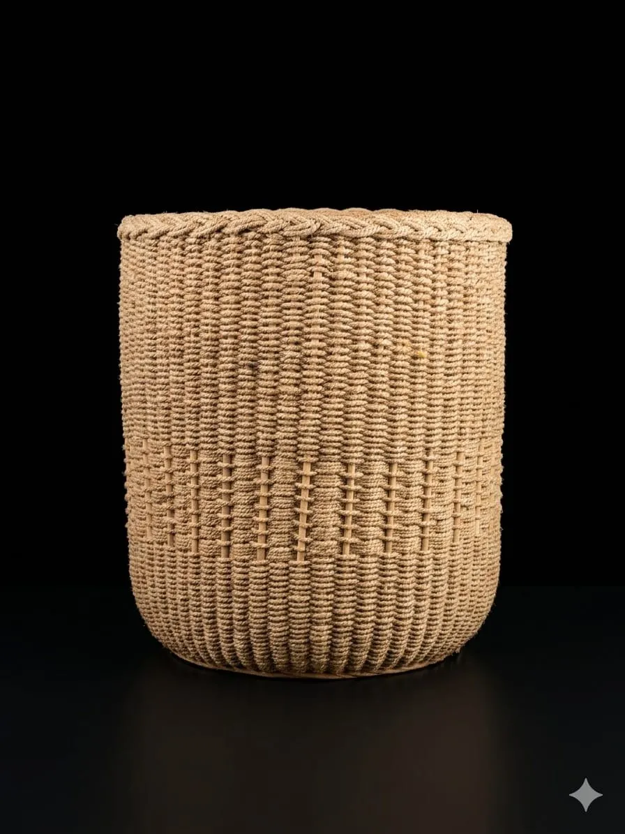Tall Cane Basket