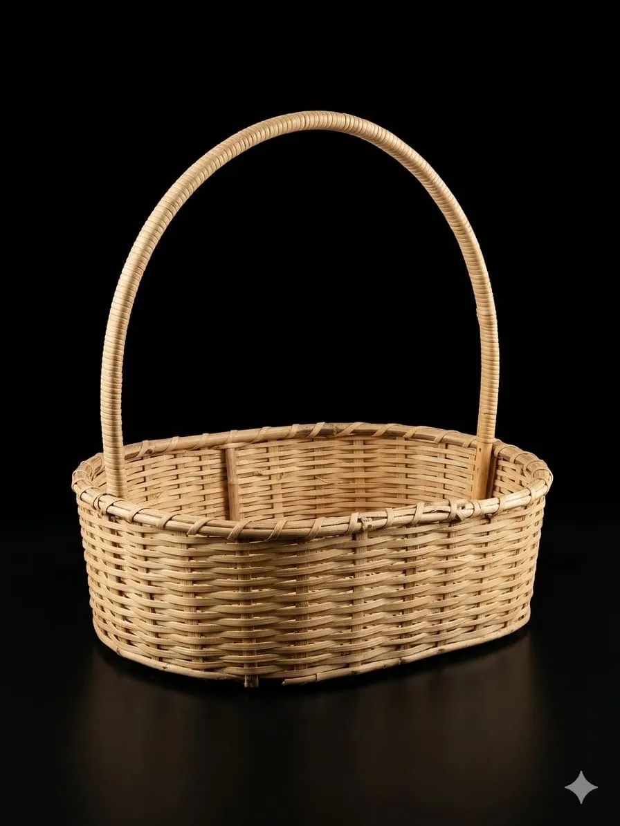 Oval Cane Tray