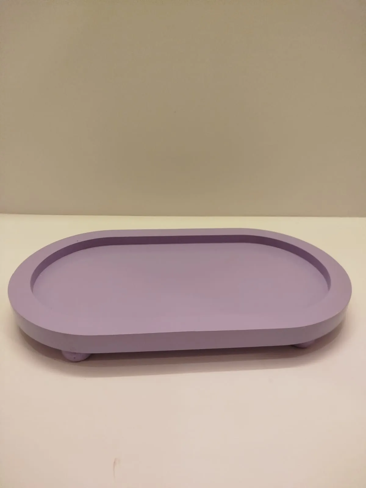 Lilic wooden tray size 18x10 hight 2