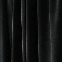 Black Velvet Curtains 5' x 9' 