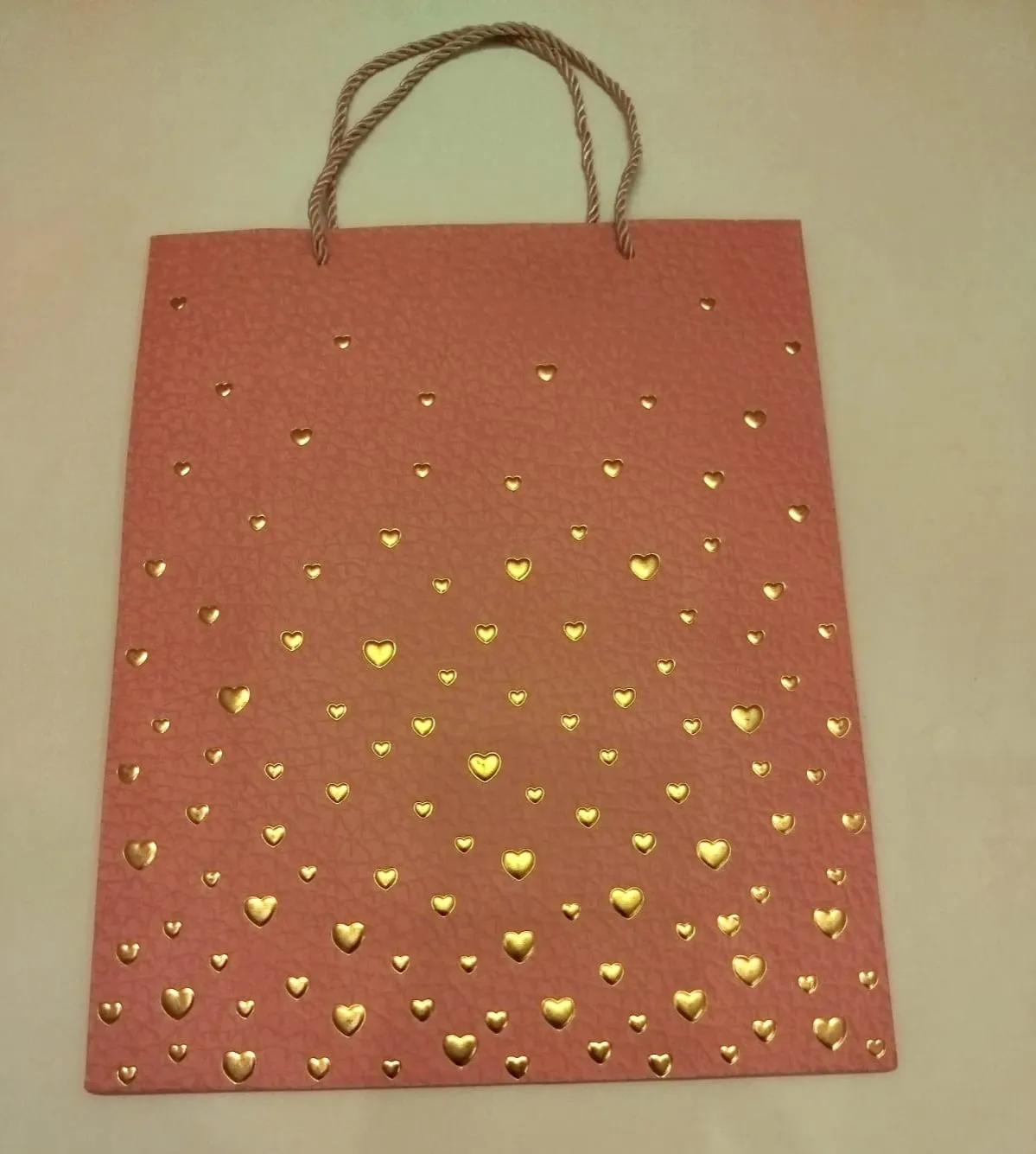 Red & Gold Gift bag large