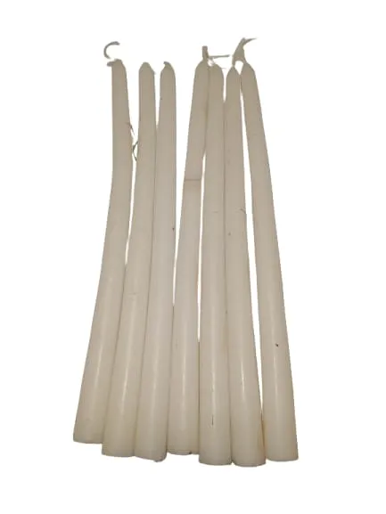 white candles 