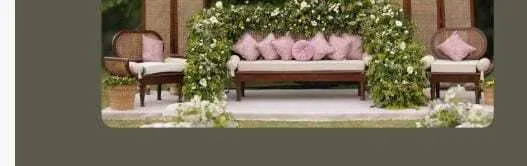 Stage Sofa Cane Back 