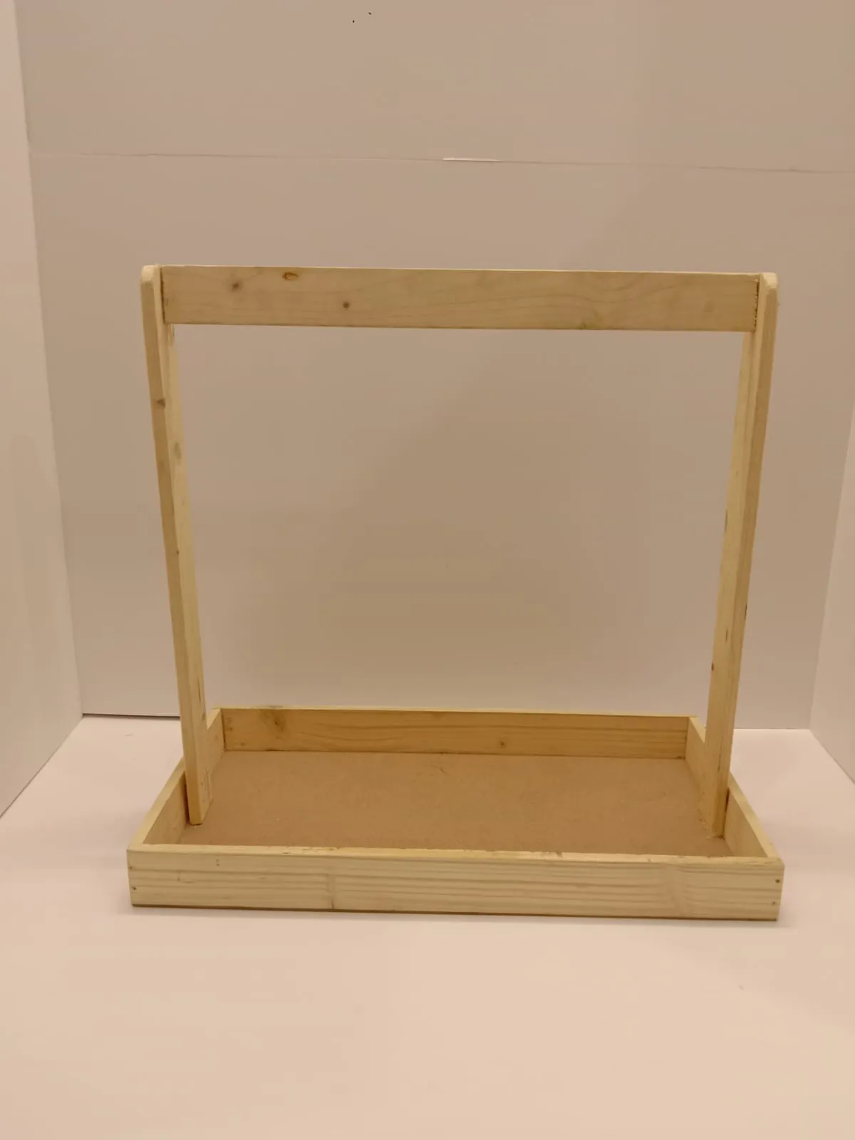 Wooden handle basket Size 14x24 inches