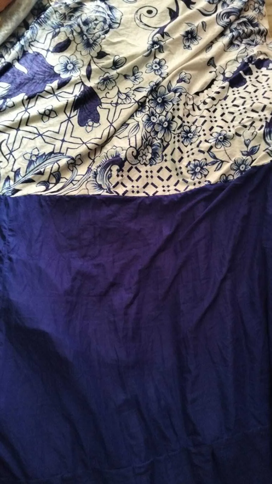Blue Patterned Roof