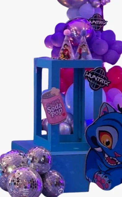 New Blue Cake Stand Tower Set (1)