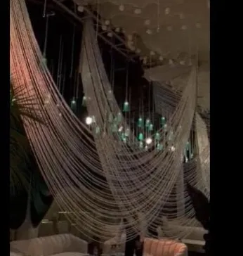 Crystal drapes
