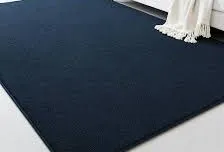 Plain Navy Blue Carpet