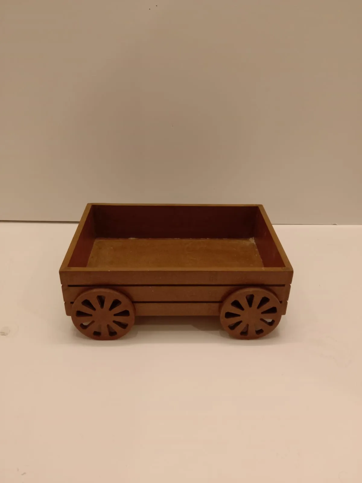 Wooden Army cart Size 10x10 inches