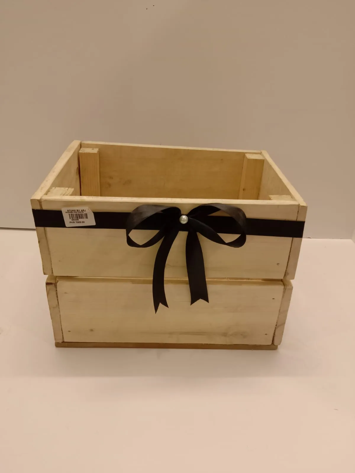 Wooden crate