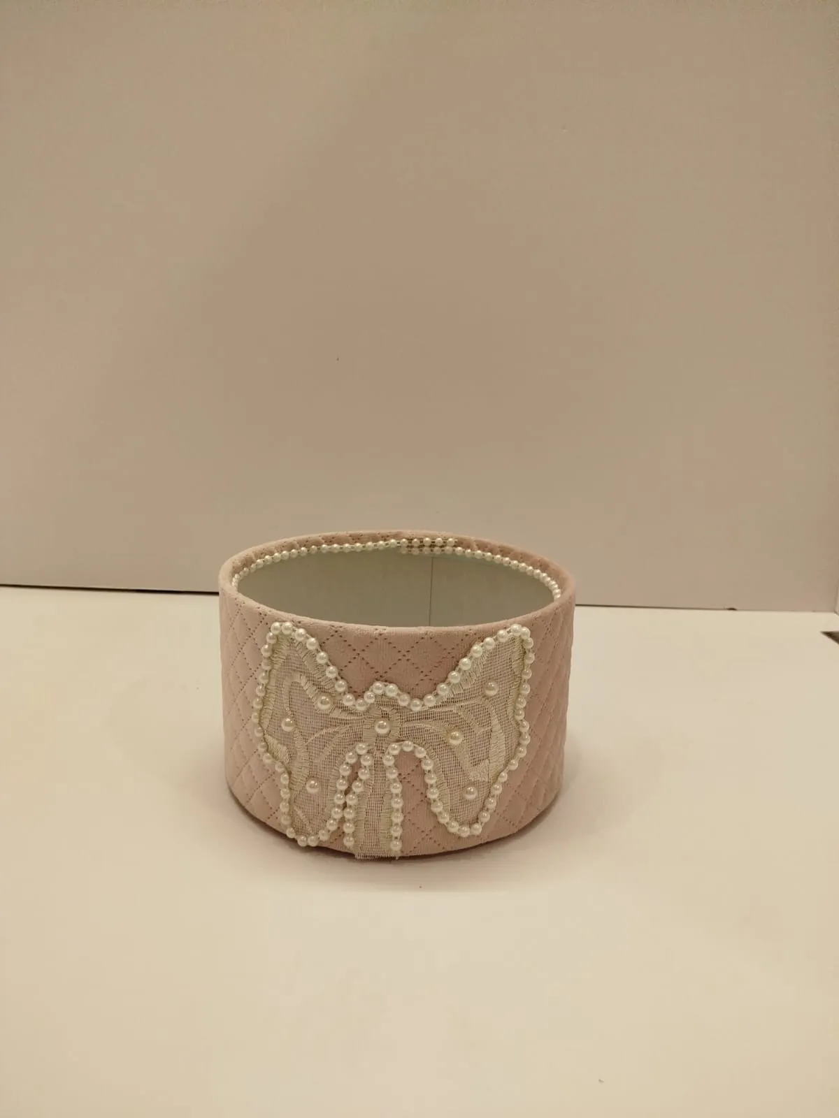 Pink pearls box Size 7x7 inches Height 4 inches