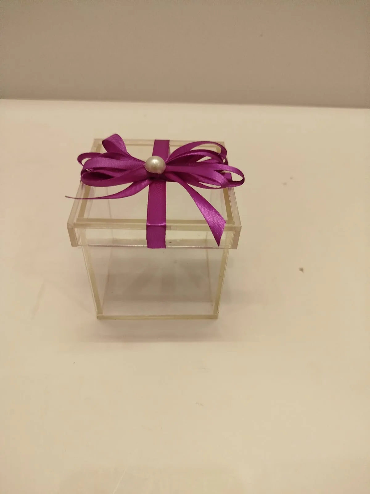 Acrylic mini box size 3x3 hight 3