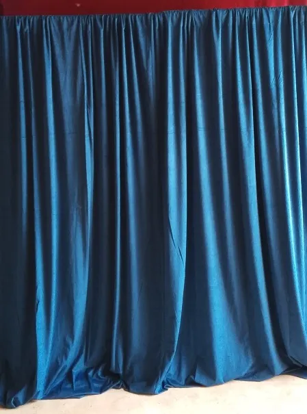 Royal Blue Velvet Curtains (26)