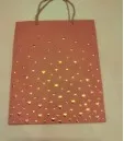 Red & Gold Gift bag large