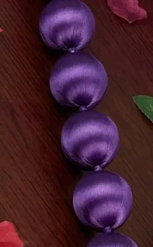 Purple Valvet Ball String