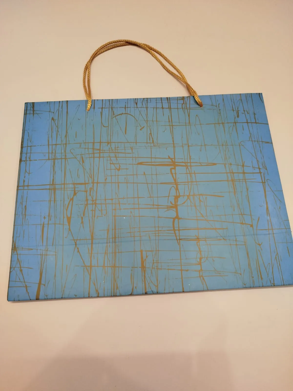 Blue & Gold Gift bag