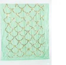 Pistachio green Sitari panel
