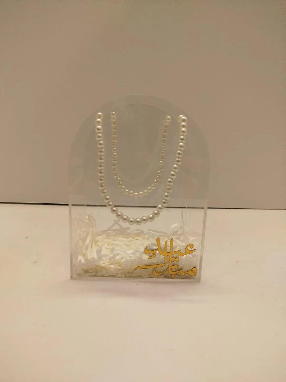 Arch shape acrylic bag 6' x 7'