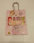 Baby Theme pink Gift bag large  