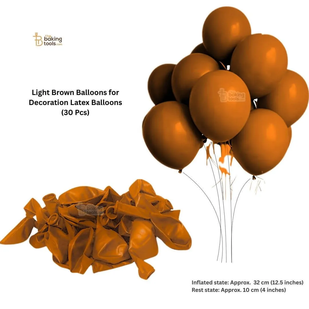 Brown Balloons packet