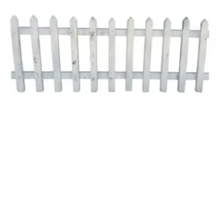 White Iron Fence