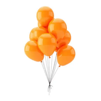 Orange Balloons packet
