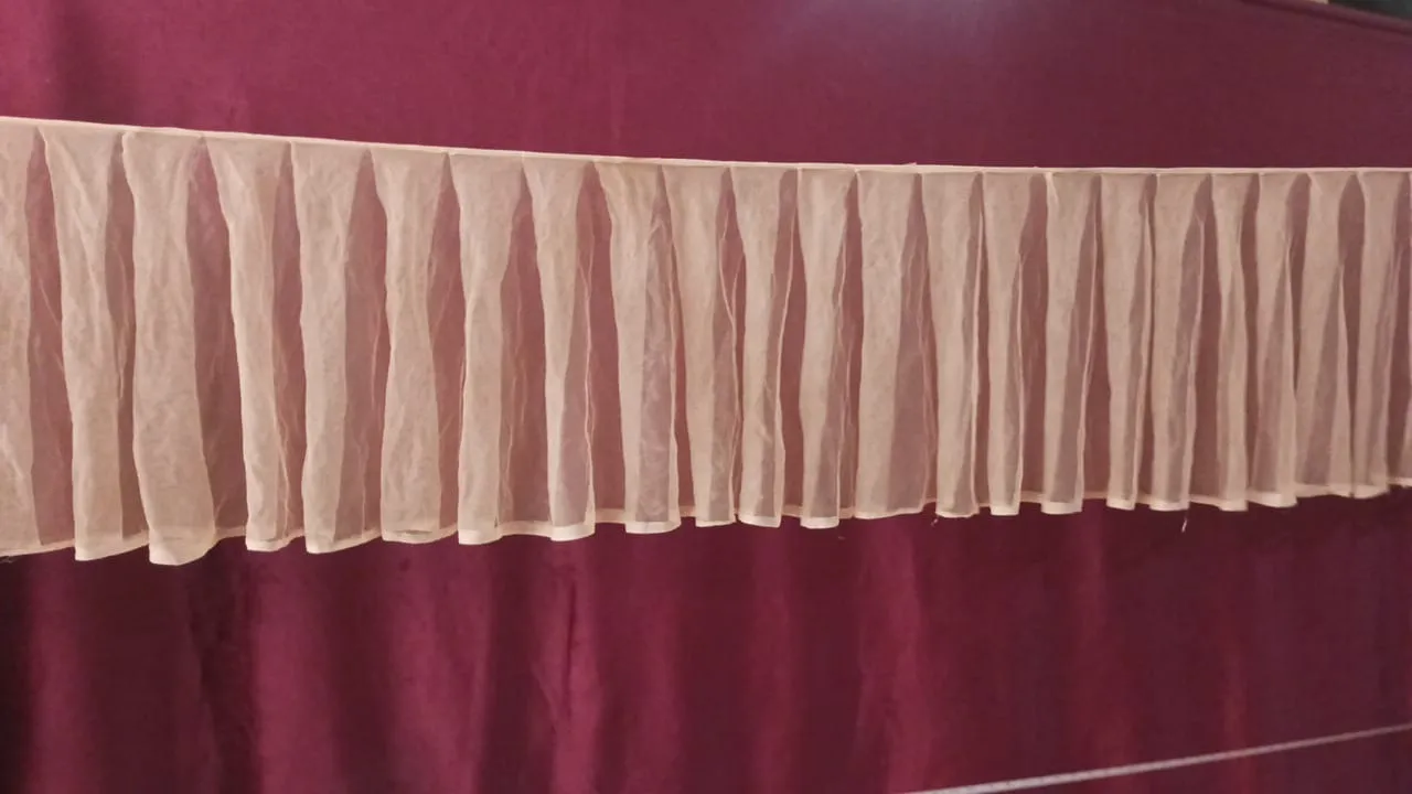 Baby Pink Net/ Buntings