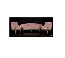 Stage Sofa Set Pink