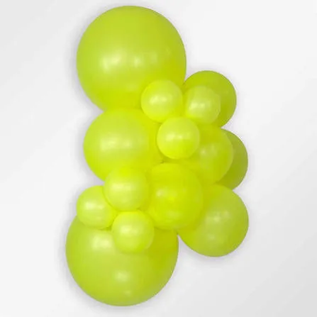 Lime Yellow Balloons packet