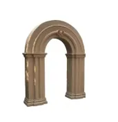 Door Shape Fiber Arch