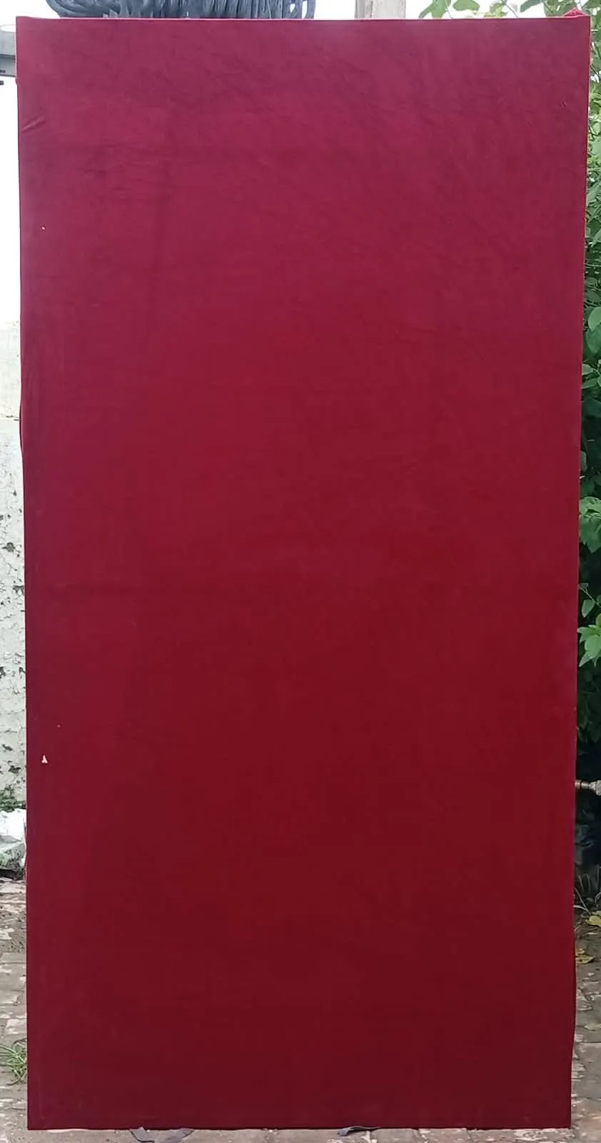 Fabric Panel Maroon color 4x12