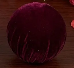 Plum Purple Valvet Balls