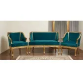 Stage Sofa Set Green