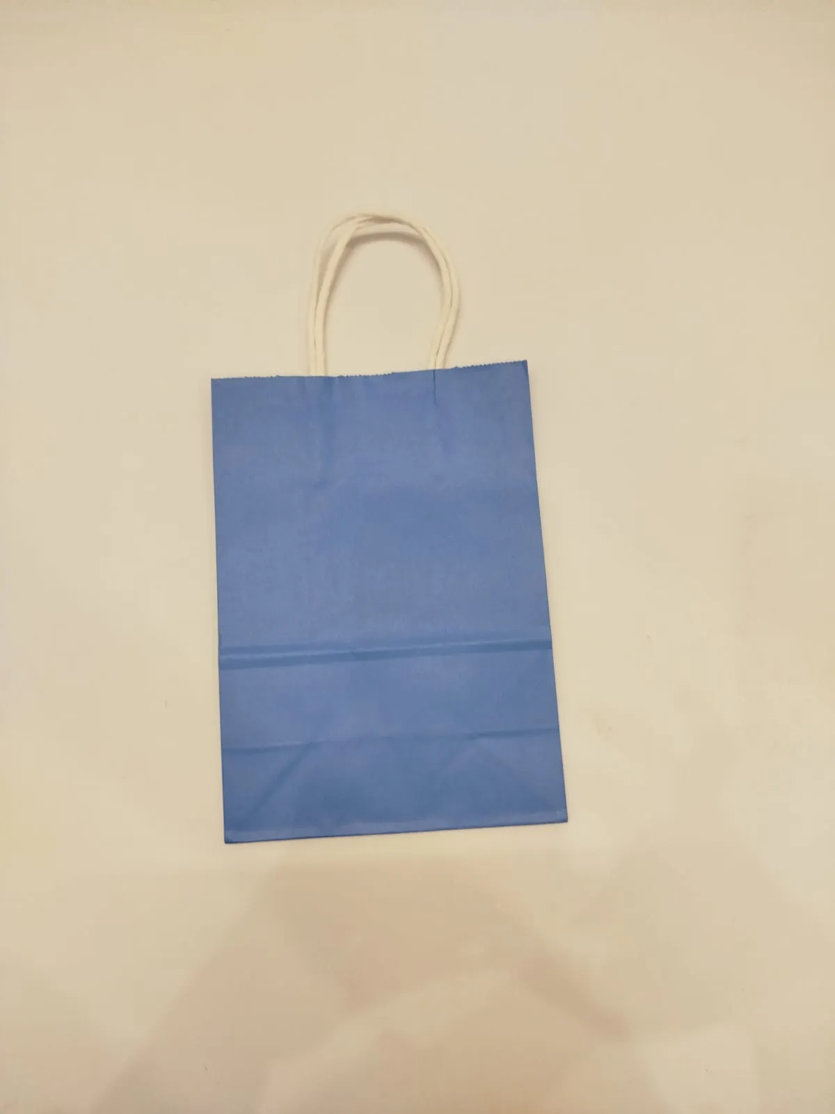 Dark Blue paper bags 6 'x 8'