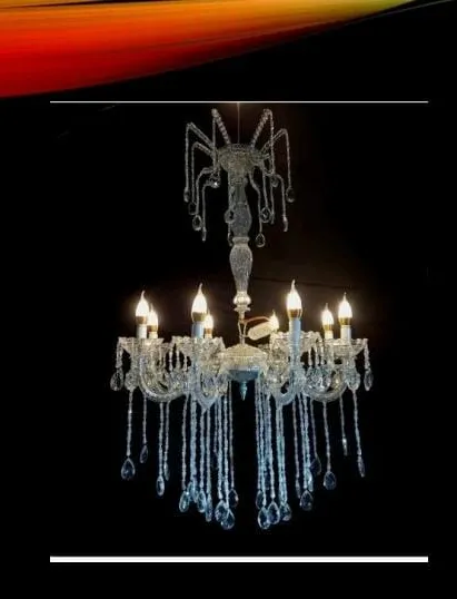 small hockey chandelier