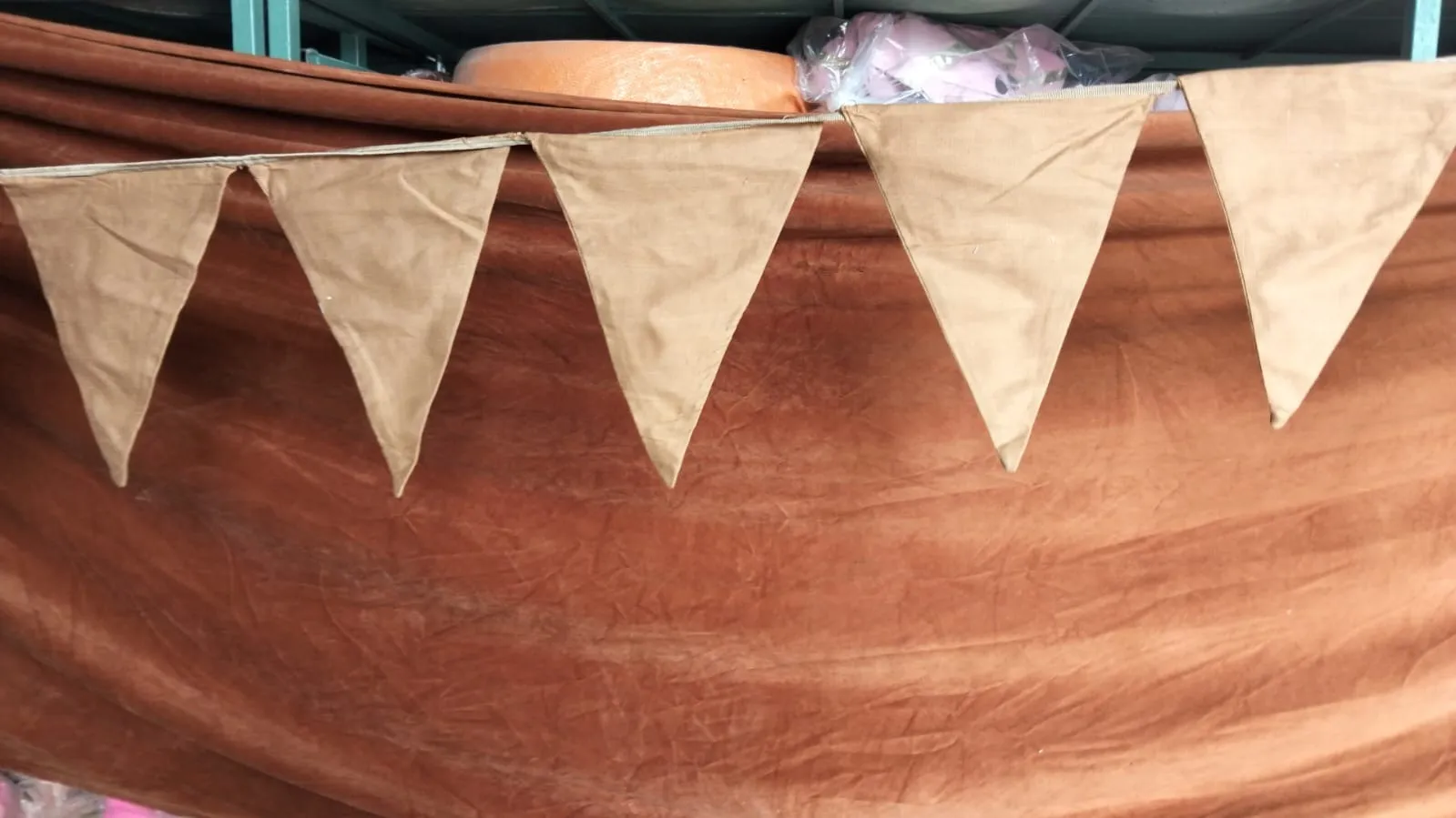 Brown Flags/ Buntings