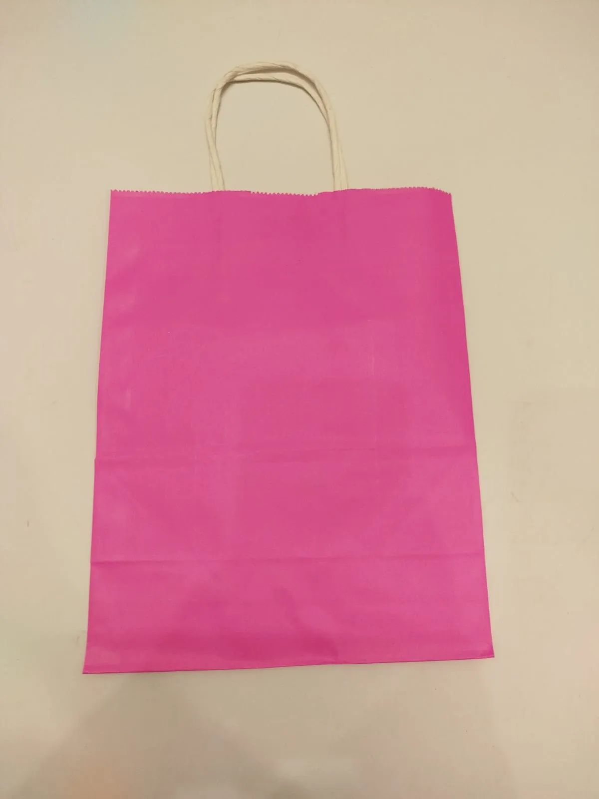 Pink paper bag 10' x 8