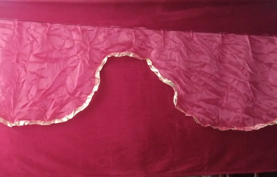 Organza Pink Ceiling/ Strings