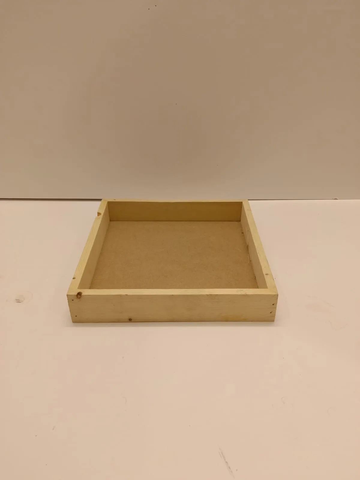 Wooden tray Size 9x9 inches